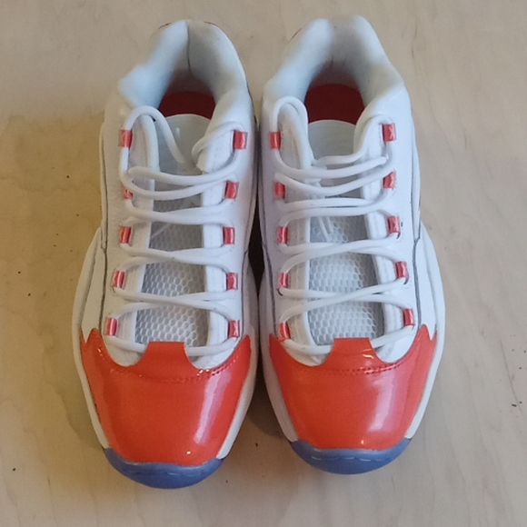 Reebok Question sneakers Orange/Blue and white
